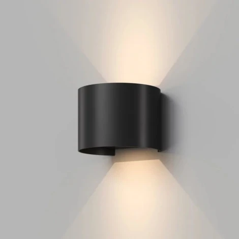 Настенный уличный светильник светодиодный Denkirs Malbec DK9771-BK (220V, IP54)