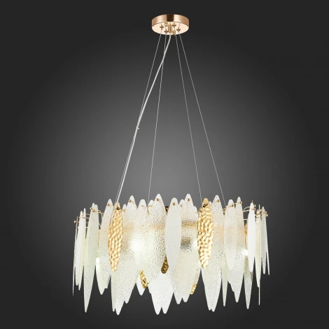 Подвесная люстра ST Luce Lastra SL1224.203.08 (220V, на тросе, круглые)