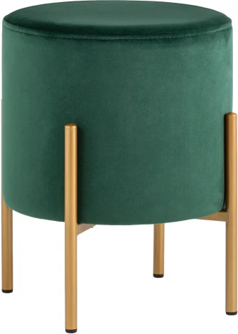 Пуф Кейси велюр зелёный УТ000035906