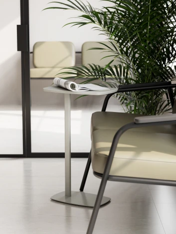 Стол придиванный Дей грей беж/грей беж Mebelik 009797