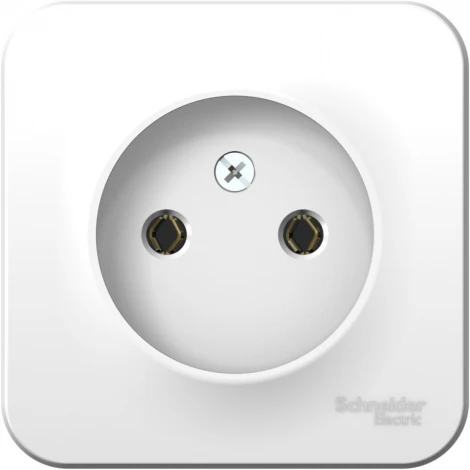 Розетка накладная без заземления (белый) Systeme Electric Blanca BLNRA000121