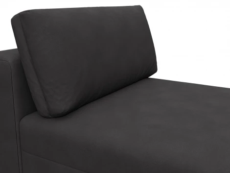 Модуль канапе Лига-060 НПБ (ЛДСП,Брус,Фанера,Замша/Коричневый) Лига Диванов 129561