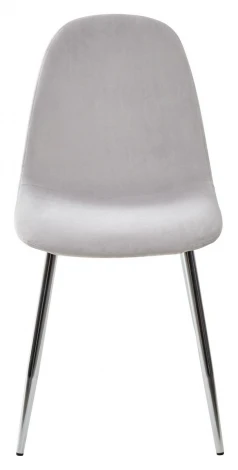 Обеденный стул M-City PESCARA UF910-02 LIGHT GREY, велюр