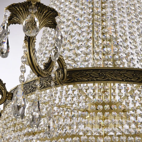 Потолочная люстра Bohemia AL2111 AL2111H201/20+10/160OL/2D AGB