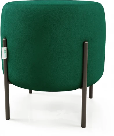 Маленькая радость Пуф круглый на ножках, зеленый D1 furniture арт.AAA41674005