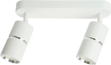 Спот настенно-потолочный Feron ML1862 ZEN 48644 GU10, белый, хром (220V)