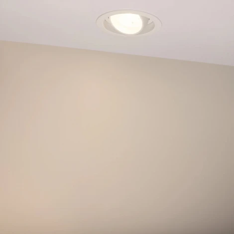 Встраиваемый светильник светодиодный MS-VORTEX-BUILT-R135-30W Warm3000 (WH-WH, 17 deg, 230V) (Arlight, IP20 Металл) 056568