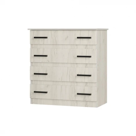 Комод БТС Стандарт №6, Дуб крафт белый