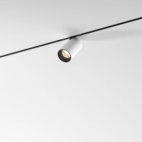 Трековый светильник магнитный Elektrostandard Mini Magnetic 85201/01 5W 3000K белый/черный (LED, 24V)