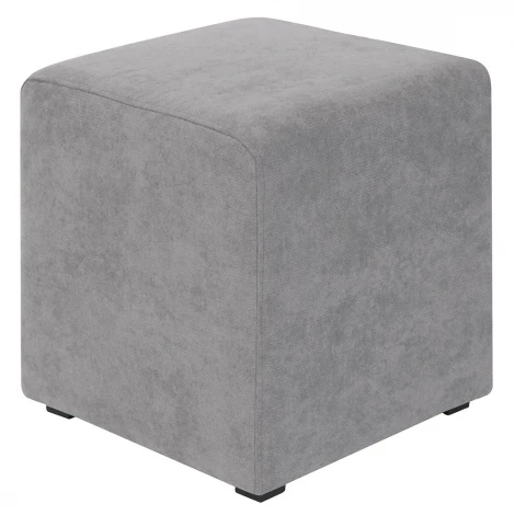 Пуф Dreambag Валенсия Серый Велюр 13355