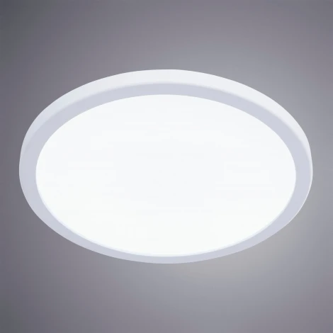 Потолочный светильник круглый Arte Lamp Mesura A2532PL-1WH (LED, 220V, круглые)