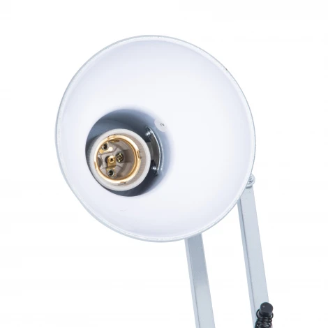 Настольная лампа на струбцине Uniel TLI-221 SILVER E27