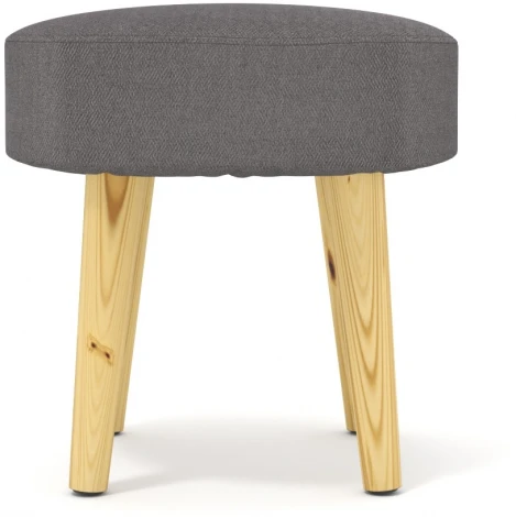 Пуф Arsko Сканди 2 серо-голубая рогожка