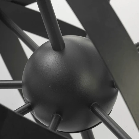 Подвесная люстра Lussole Loft Utica GRLSP-9300 (220V, на цепи, свеча, IP21)