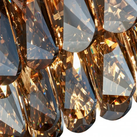 Подвесная люстра Arte Milano AM-33608B 33608B.W1100.L330.H300.E14.12 G (220V, на цепи)