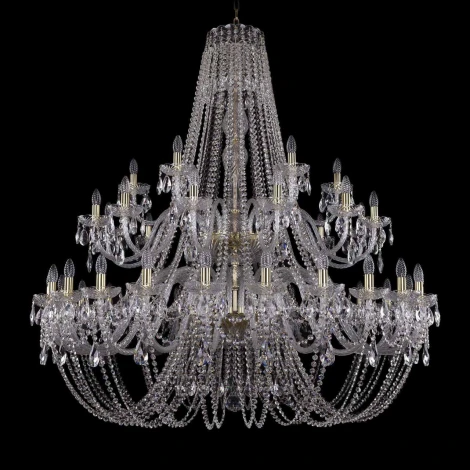 Подвесная люстра Bohemia 1406 1406/24+12+6/530/2d/G