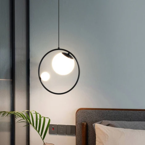 Подвесной светильник Ingrun Black Imperiumloft Ingrun01 (212877-23) (220V, на проводе, шарики)