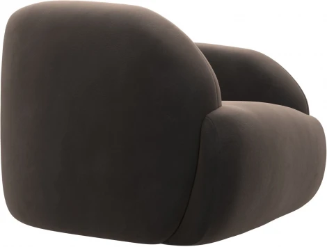 Кресло Лига-041 (Коричневый/Велюр) Лига Диванов арт.121942