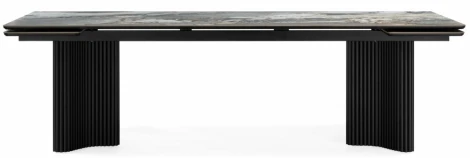 Кухонный стол Woodville Адажио (Металл,Керамика/Черный) арт.621183