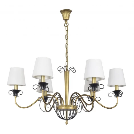 Подвесная люстра Arti Lampadari Lenola E 1.1.6 AG (220V, на цепи)