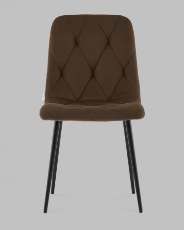 Стул Одди Diamond велюр коричневый Stool Group арт.УТ000041442