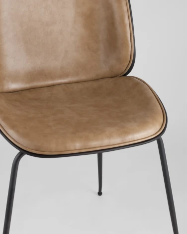 Стул Stool Group Beetle PU бежевый УТ000001743