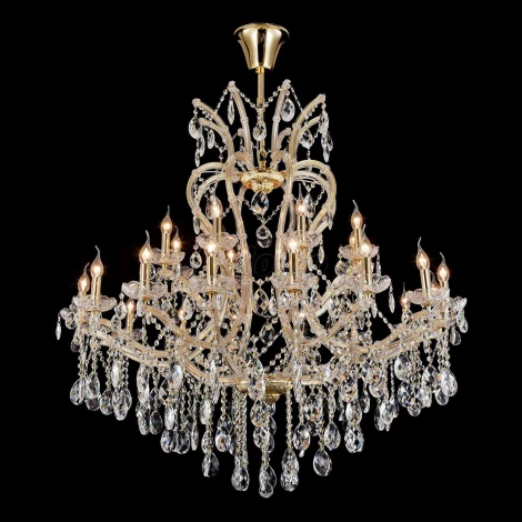 Подвесная люстра Maytoni Doris DIA881-PL-24-G