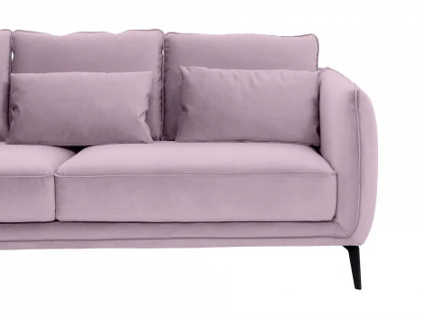 Диван Amsterdam трёхместный ОГОГО 342367 (сиреневый)
