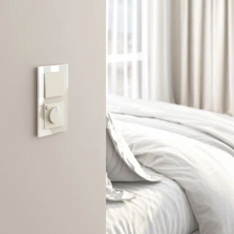 Перекрестный выключатель одноклавишный (айвори матовый) Werkel W1113062 (a062420)