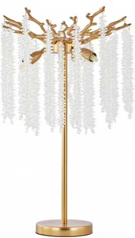 Интерьерная настольная лампа хрустальная Arte Milano Milano-1 23131.320-610.3.G9.A IB (220V)