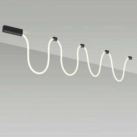 Настенно-потолочный светильник с гибким неоном Odeon Light Corda 4391/30CL (LED, 220V)