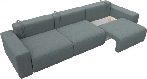 Диван прямой Лига-036 НПБ Классик Лонг Лига Диванов (Рогожка) арт.124205