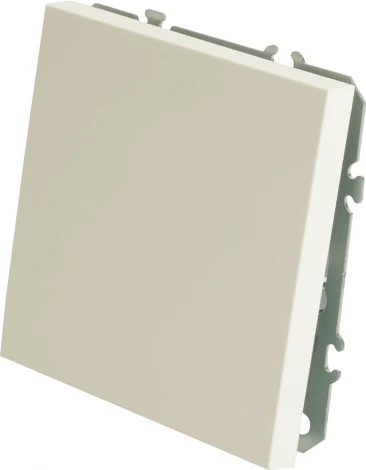 Переключатель одноклавишный перекрестный (белый) Stekker Эмили 49871