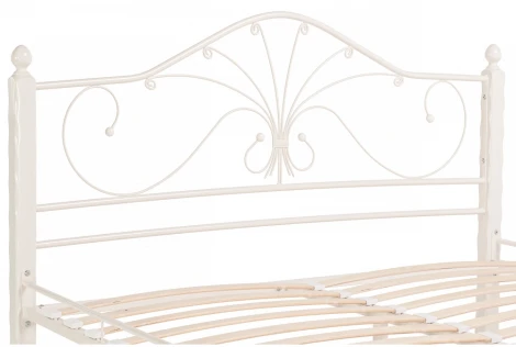 Двуспальная кровать Woodville Мэри 1 160х200 белая 402976