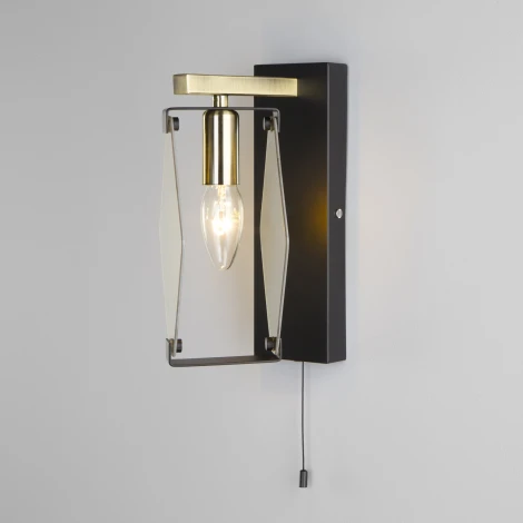 Бра Eurosvet Aragon 60116/1 черный