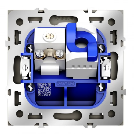 Розетка телевизионная встраиваемая TV+RJ45 Voltum S70 VLS060703 (кашемир)