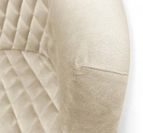 Стул полубарный Sheffilton SHT-ST31-C4/S80-1 Кремовый/прозрачный лак/черный муар