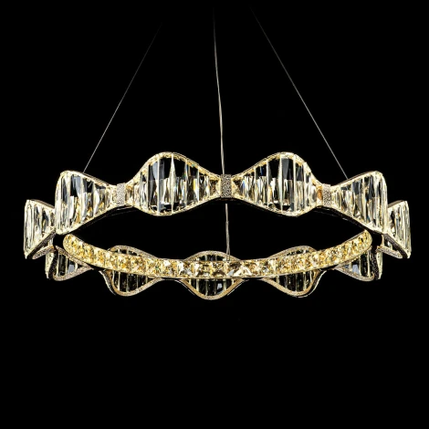 Подвесная люстра светодиодная хрустальная Modelux MODELUX ML.785.800 CP