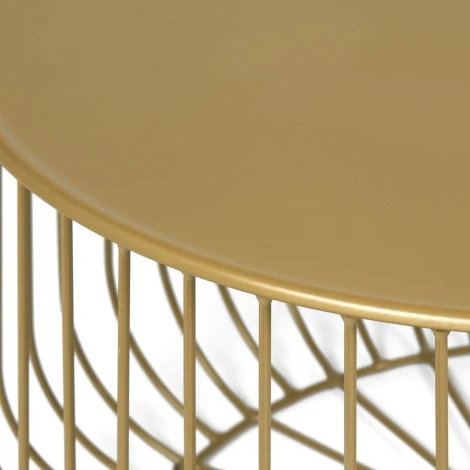 Кофейный столик Flat cage диаметр 65 COSMO арт.GT-346A