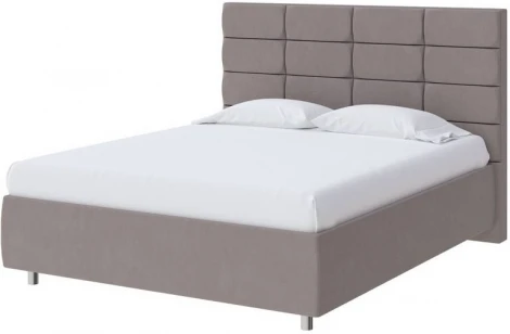 PROxSON Кровать Shapy без основания (Ткань: Рогожка Тетра Мраморный) 90x200