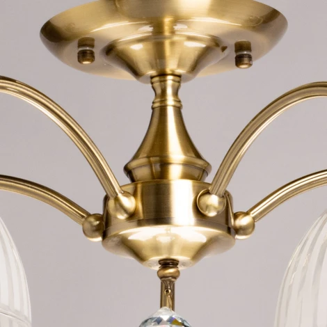 Потолочная люстра на штанге De City Блеск 315016805