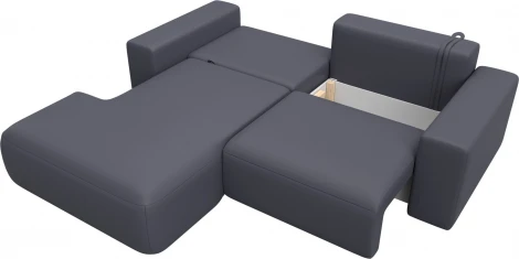 Диван угловой Лига-036 НПБ Классик левый угол Лига Диванов (Экокожа) арт.127733L