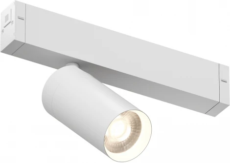 Трековый светильник Denkirs Smart DK8010-WH (LED, 220V, голосовое управление, пульт управления, управление смартфоном, умный дом - Алиса, круглые)