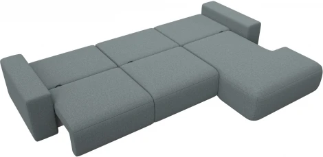 Диван угловой Лига-036 НПБ Классик Лонг правый угол Лига Диванов (Рогожка) арт.124680