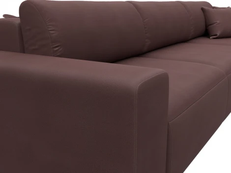 Диван прямой Лига-036 НПБ Классик Лонг Лига Диванов (Замша) арт.127679