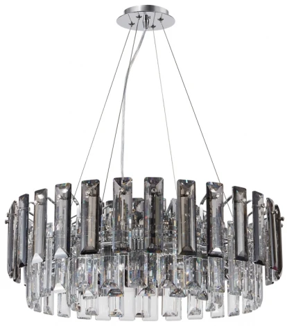 Подвесная люстра Ton 2159/09/08P Stilfort (220V, хрусталь, на тросе, круглые)