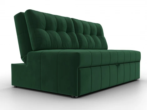 Диван прямой Лига-107 (140) (ЛДСП,Брус,Фанера,Велюр/Зеленый) Лига Диванов 134908
