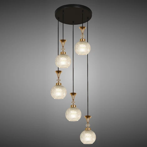 Подвесной светильник Reluce 02001-0.9-05 WH (220V, на проводе, шар)