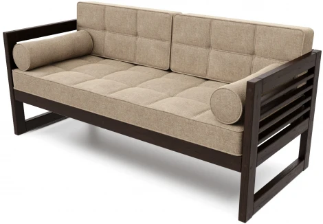 Диван Arsko прямой Сега Б венге рогожка бежевая