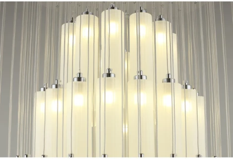 Подвесная люстра ярусная каскадная Aployt Francesca APL.859.06.144 (220V, на проводе)